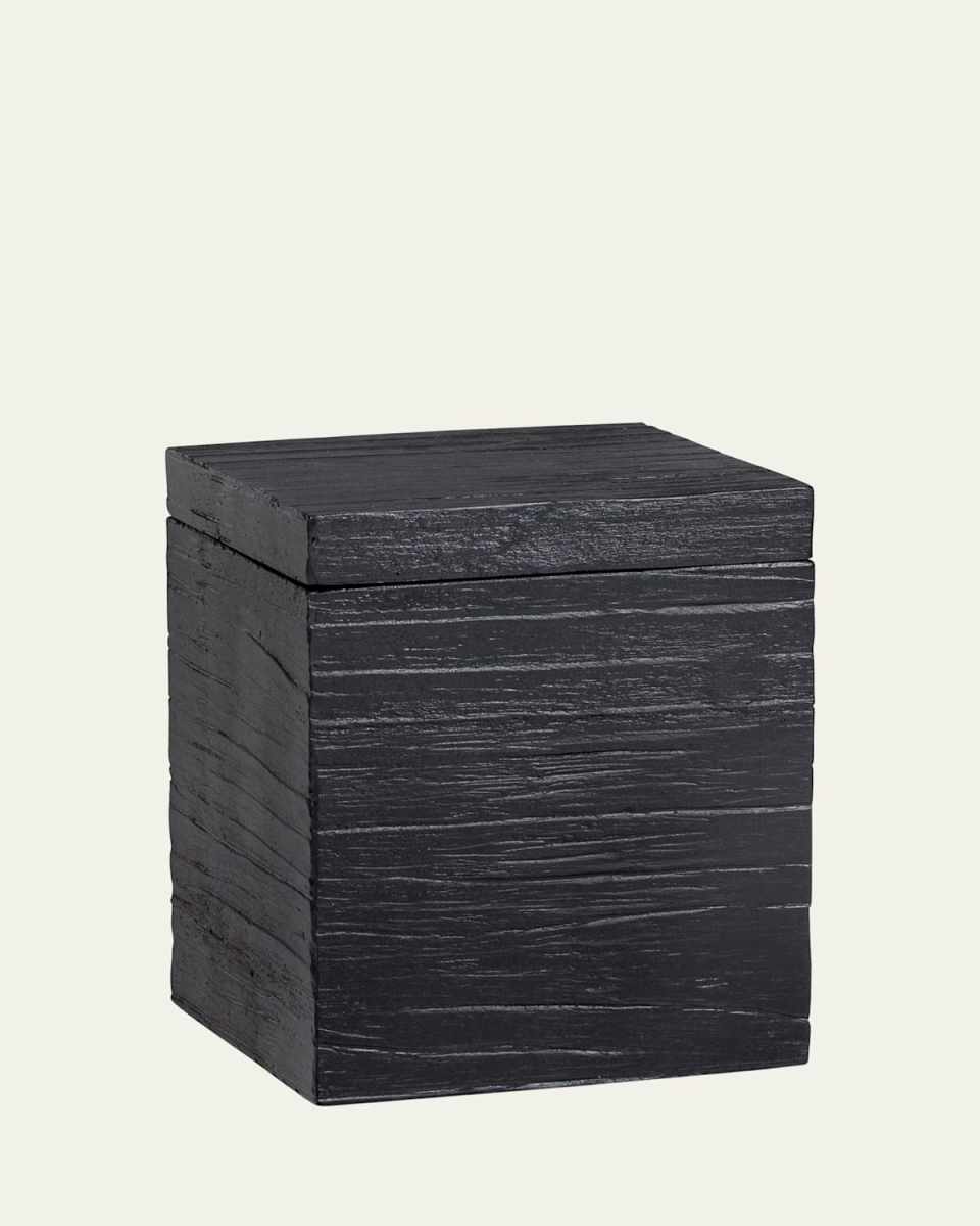 Shou Sugi Ban Resin Canister